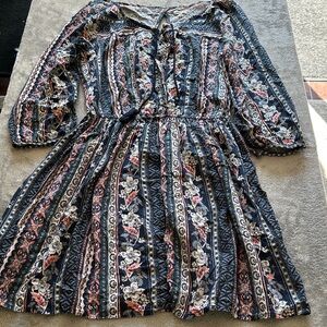 Hollister Multicolor Patterned Top